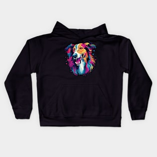 Borzoi Happiness Kids Hoodie